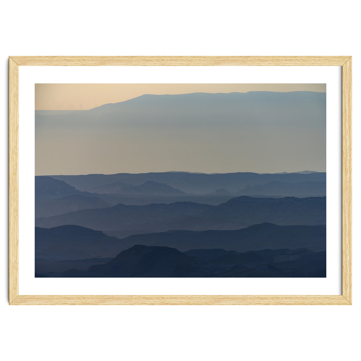 Sunrise over Ramon crater #6