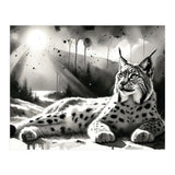 Lynx Resting In Sunlight (Print Only) thumbnail