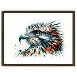 Vibrant Eagle Close Up Portrait thumbnail