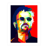 Ringo Starr The Beatles Music Art WPAP (Print Only) thumbnail