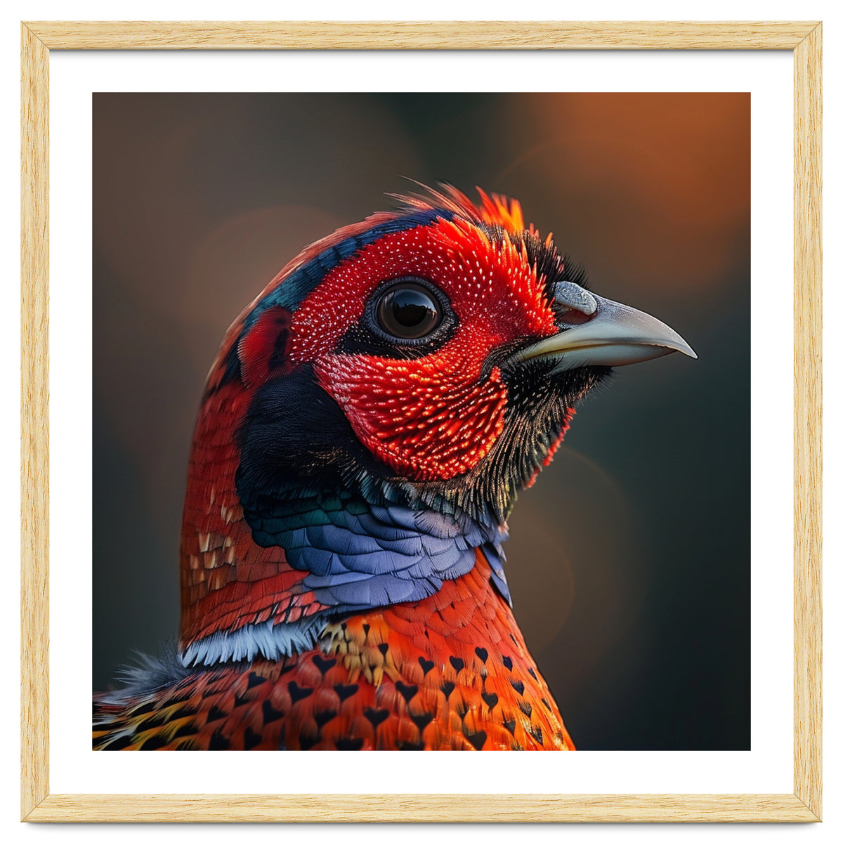 Close Up Pheasant Bird