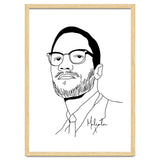Malcolm X Illustration thumbnail