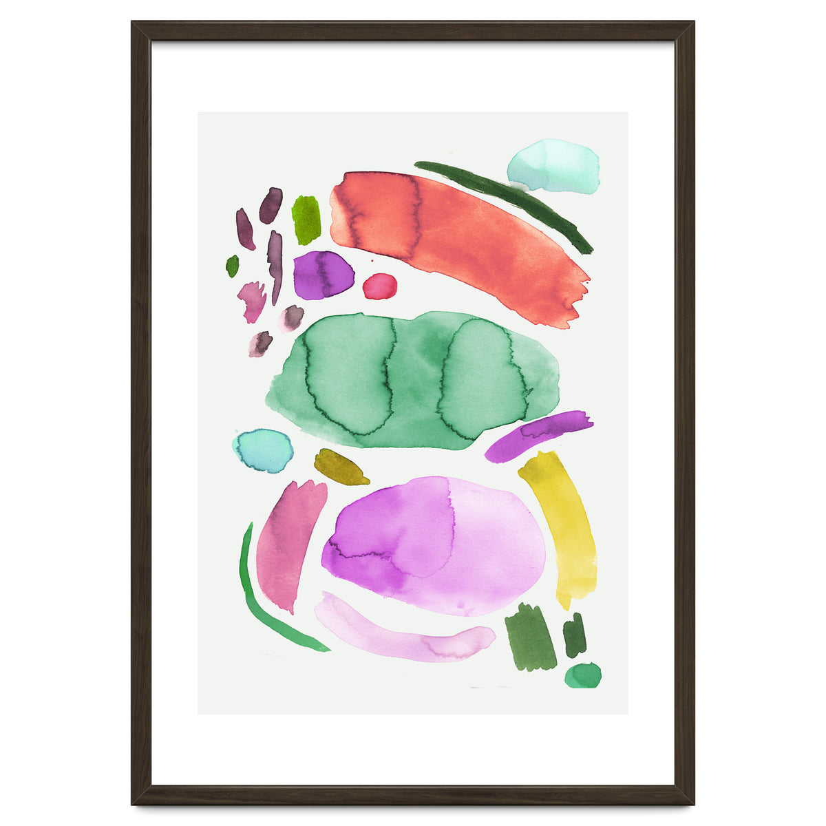 Watercolor Abstract Bold II