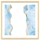 Blue & Gold Glitter Agate Texture 08 thumbnail