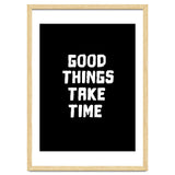 Good things take time thumbnail