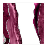 Burgundy & Silver Agate Texture 06  (Print Only) thumbnail
