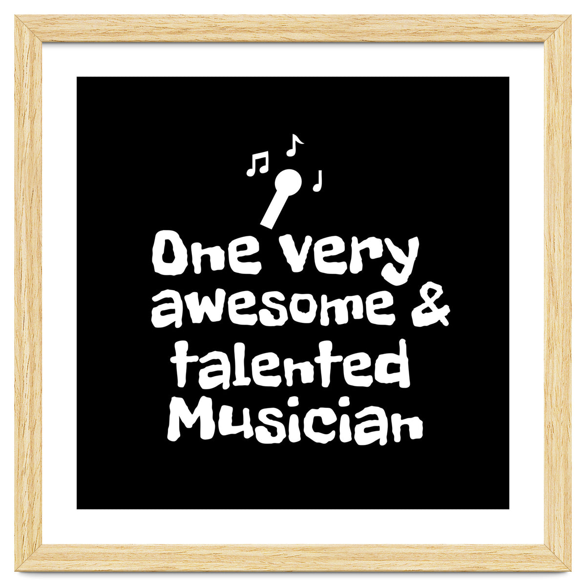 One very awesome and talented musician