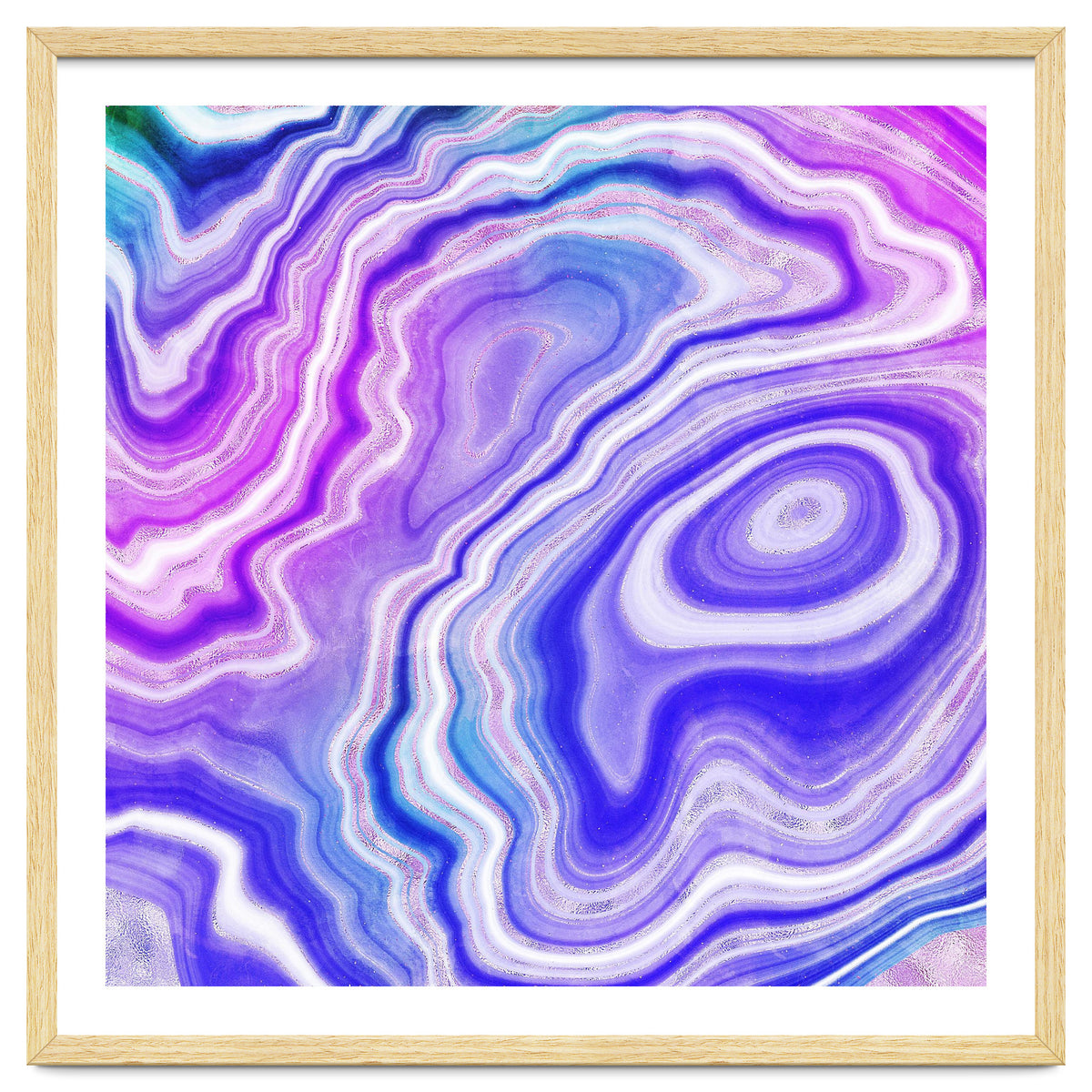 Neon Agate Texture 06