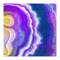 Neon Agate Texture 02  (Print Only)