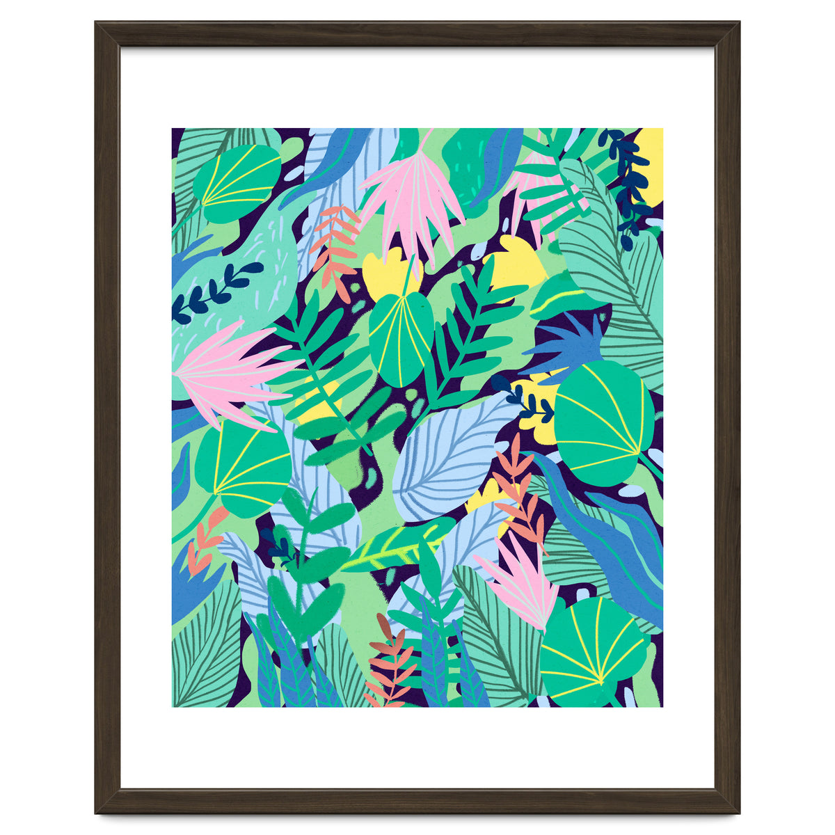 Wild Garden | Eclectic Contemporary Boho Jungle | Forest Meadow Botanical Nature Plants