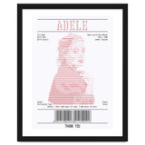 Receipt Art Adele Red thumbnail