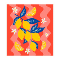 Colourful Lemon Branch (Print Only)