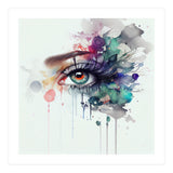 Watercolor Woman Eye #5 (Print Only) thumbnail