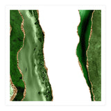 Green & Gold Agate Texture 20  (Print Only) thumbnail