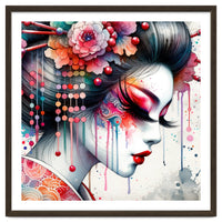 Ornate Bloom Modern Geisha