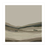 Muted Landscape oil painting  (Print Only) thumbnail