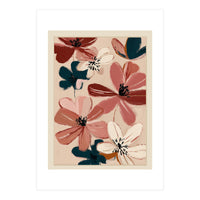 Blush And Wine Blossoms III (Print Only)