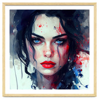 Watercolor Modern Snow White
