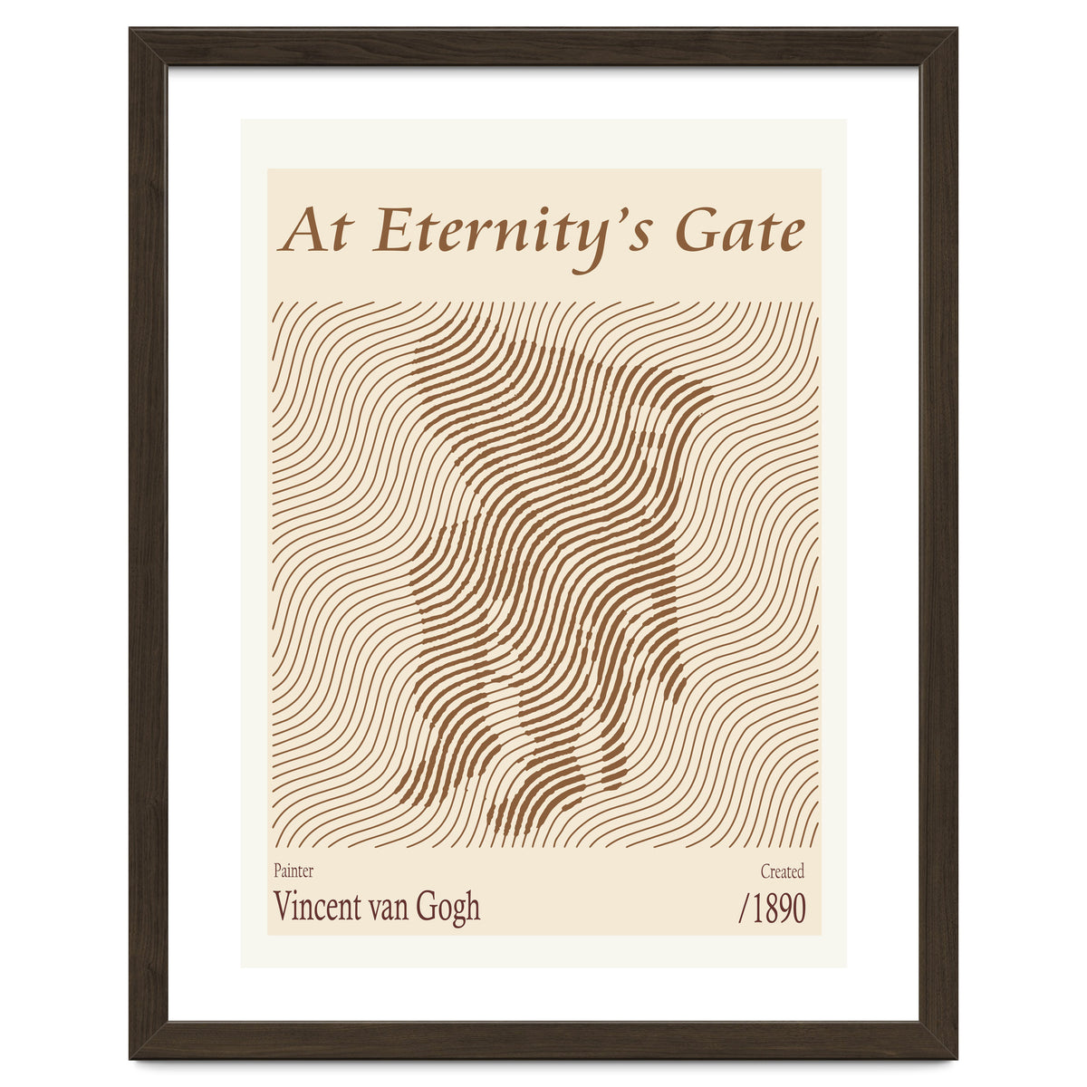 At Eternity’s Gate Vincent Van Gogh (1890)