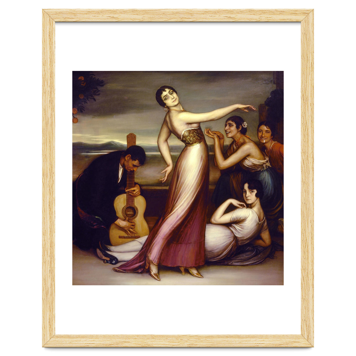 An Allegory of Happiness - 1917 - oil on canvas - 161x157 cm.