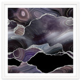 Black & Silver Glitter Agate Texture 01 thumbnail