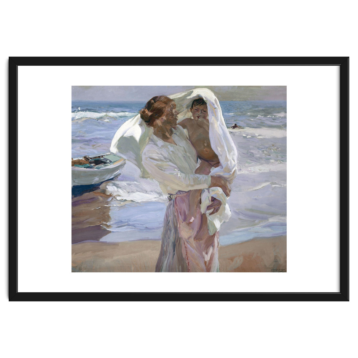 'Just Out of the Sea', 1915, Oil on canvas, 130 x 155 cm.