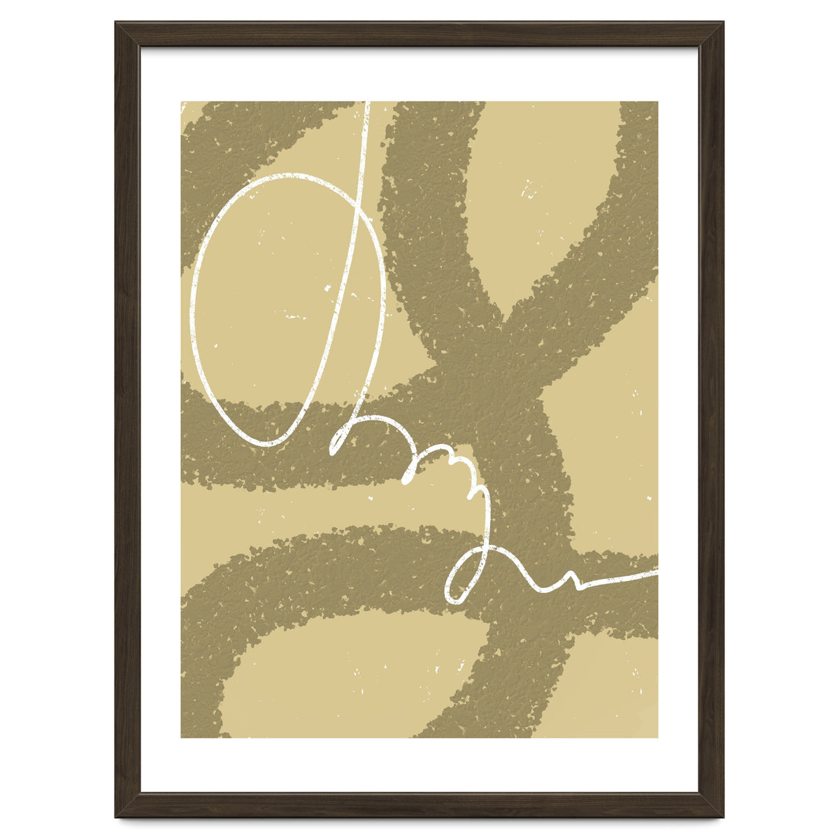 Dance of Lines on Sand Dunes