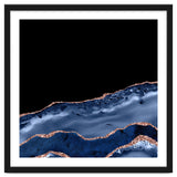 Navy & Rose Gold Agate Texture 17 thumbnail