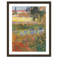 Vincent van Gogh – Flowering Garden – Classic Floral Masterpiece