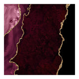 Burgundy & Gold Agate Texture 15  (Print Only) thumbnail