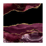 Burgundy & Gold Agate Texture 16  (Print Only) thumbnail