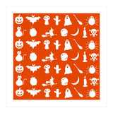 Halloween Icons Pattern (Print Only) thumbnail