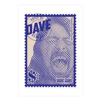 Dave Grohl Stamps Art (Print Only)