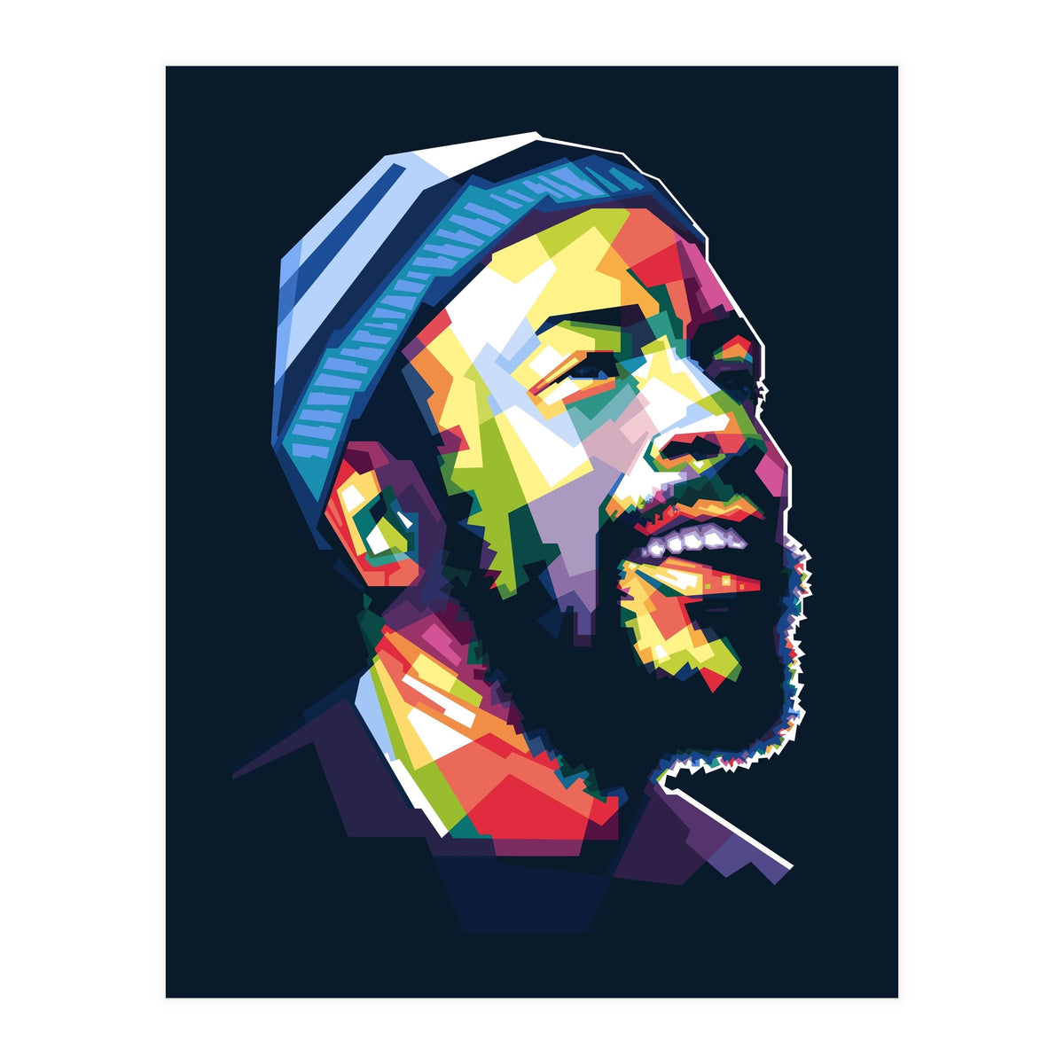 Marvin Gaye WPAP (Print Only)