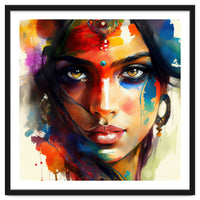 Radiant Bindi Hindu Portrait