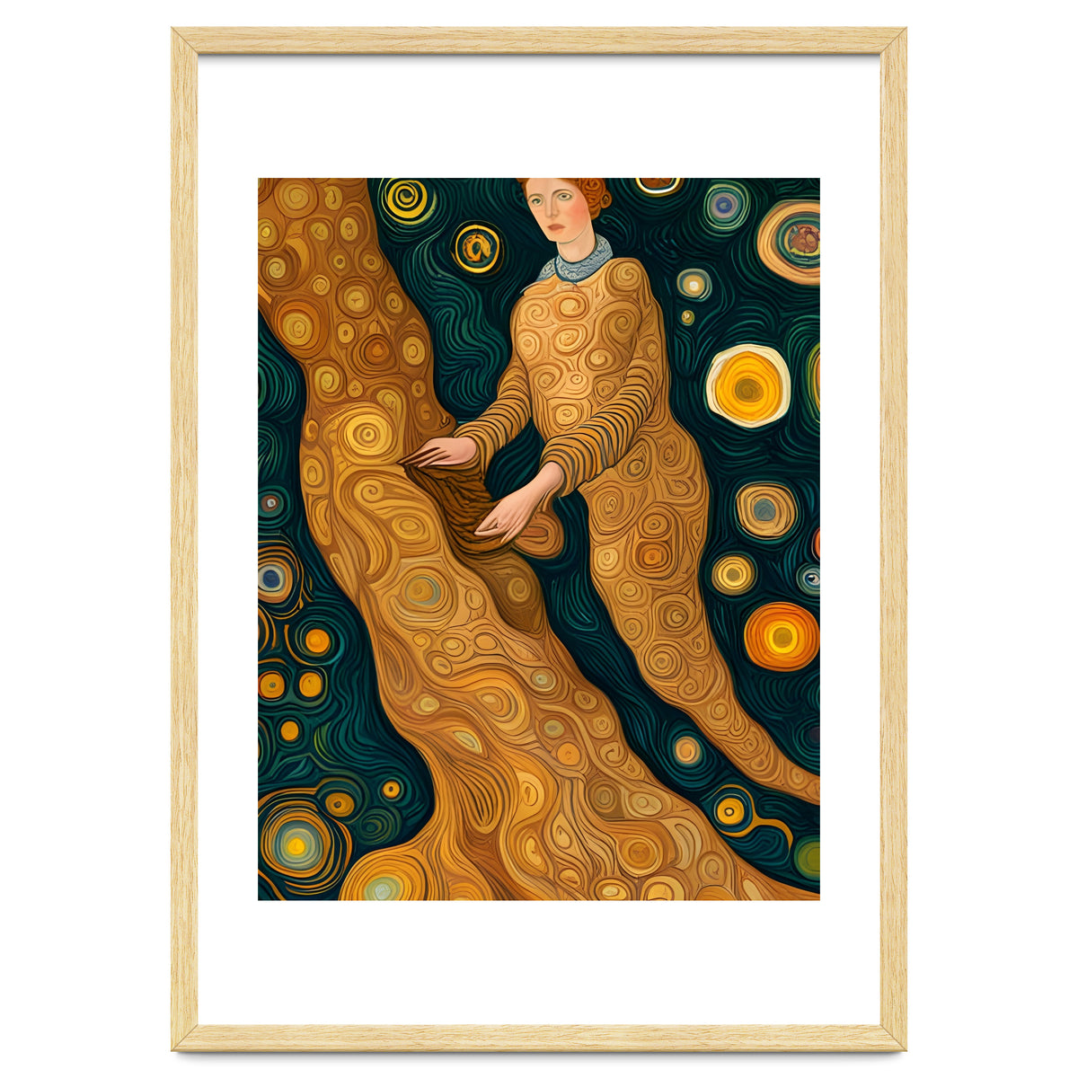 Artificial Masterworks - Klimt van Gogh