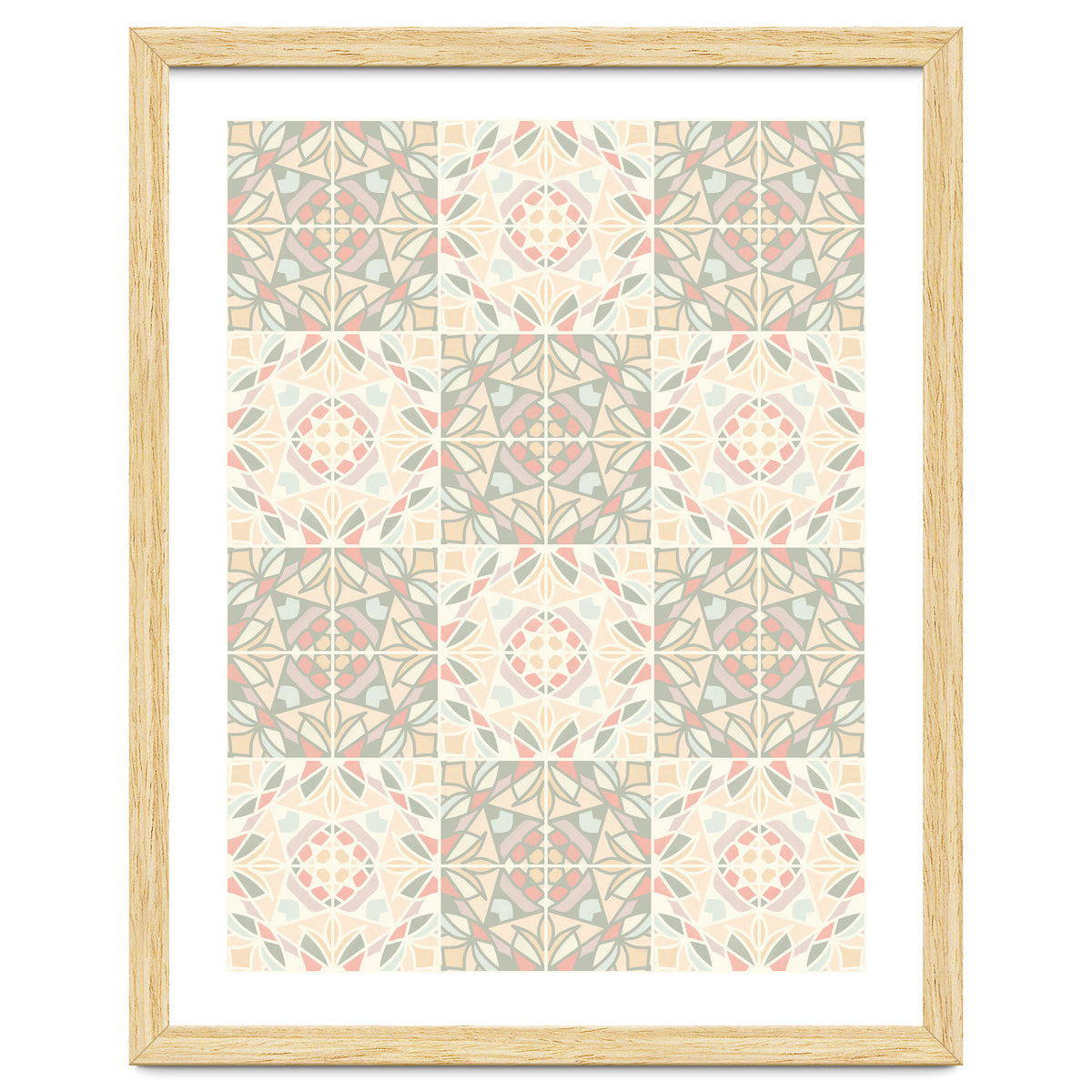 Kaleido Glass Pastels Tiles