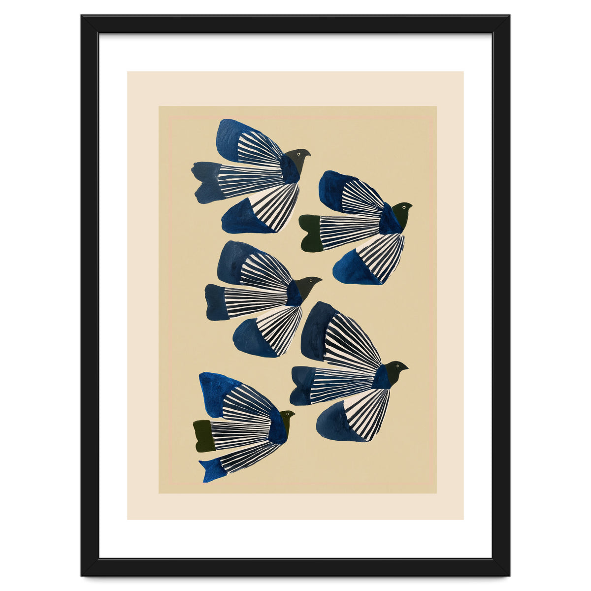 Birds In Flight