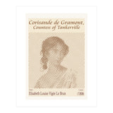 Corisande De Gramont, Countess Of Tankerville – Elisabeth Louise 1806 (Print Only) thumbnail