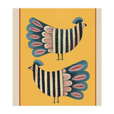 Striped Bird Pair II (Print Only) thumbnail