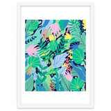 Wild Garden | Eclectic Contemporary Boho Jungle | Forest Meadow Botanical Nature Plants thumbnail