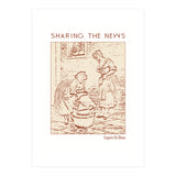 Sharing The News – Eugene De Blaas (Print Only) thumbnail
