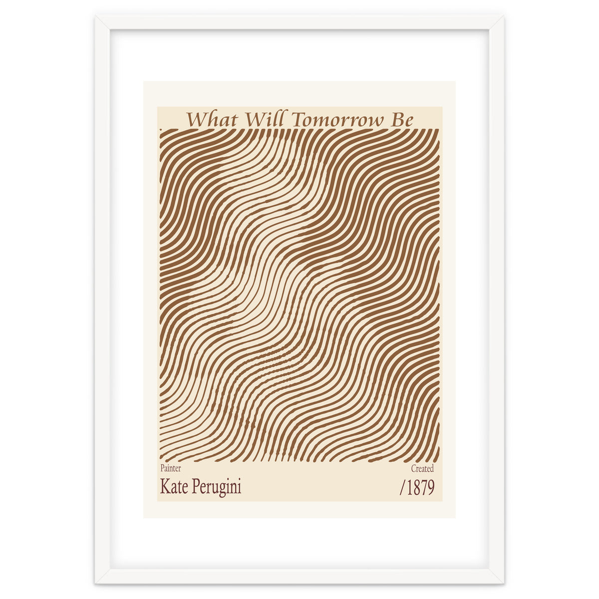 What Will Tomorrow Be – Kate Perugini (1879)