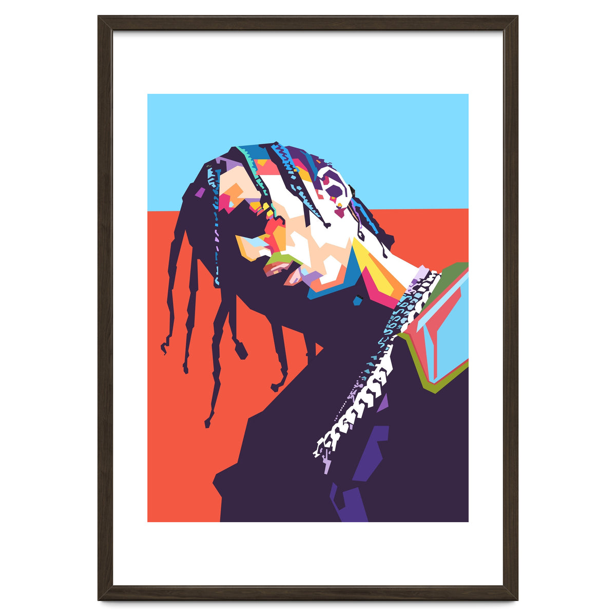 Travis Scott wpap art