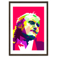 Phil Collins Pop Art WPAP