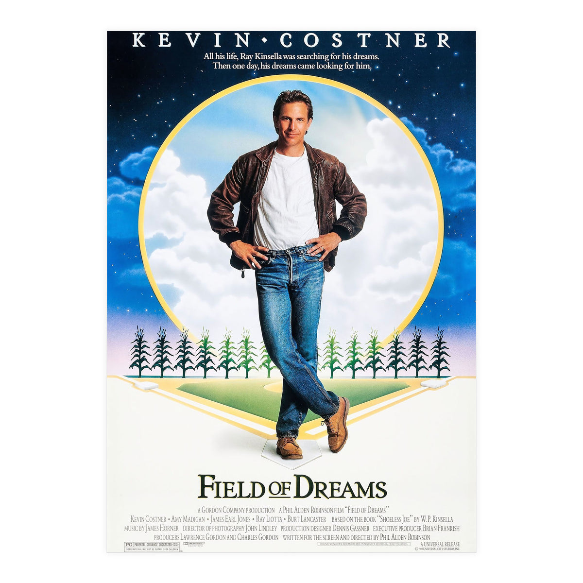 FIELD OF DREAMS (1989), directed by PHIL ALDEN ROBINSON. (Print Only)