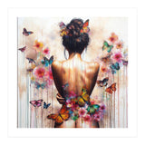 Butterfly Garden Back Portrait (Print Only) thumbnail
