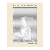 Portrait Of Elizabeth Alekseevna Wife Emperor Alexander I (Print Only)