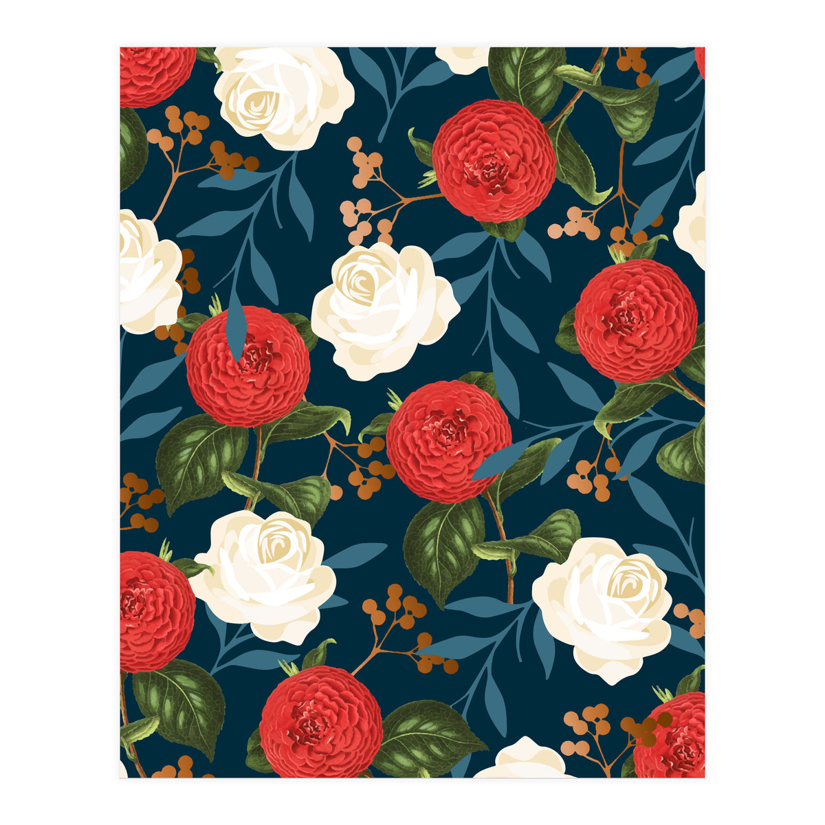 Floral Obsession || #society6 #decor #buyart (Print Only)