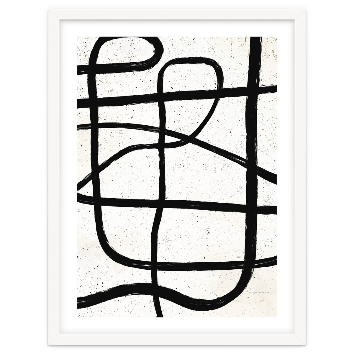 Nordic Scandinavian Marker Ink Line I